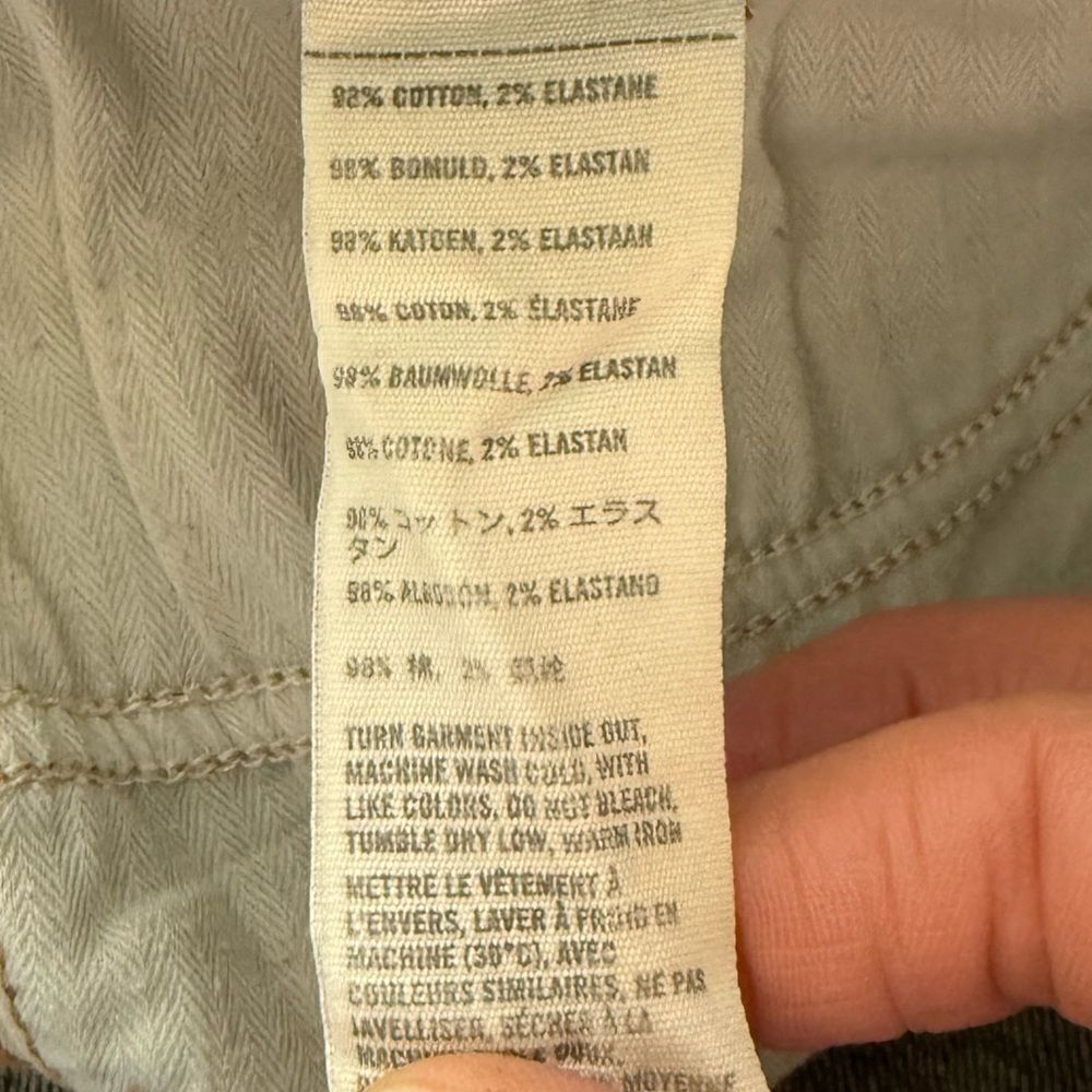Abercrombie & Fitch Denim Blue Women's Shorts size 27 - Picture 6 of 6